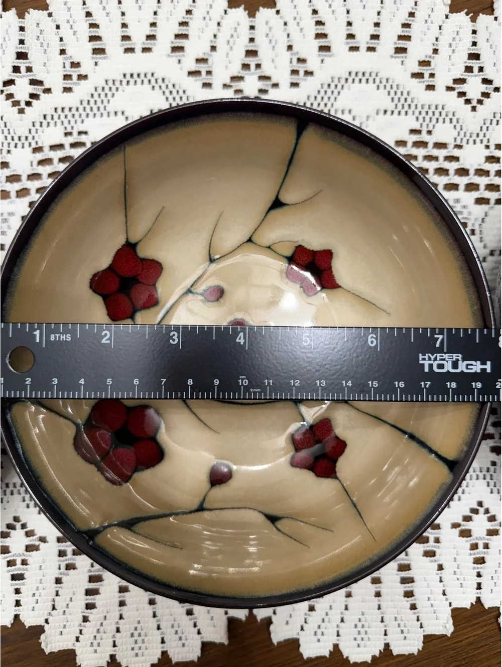 Set of 4 vintage Pfaltzgraff Aster large bowls